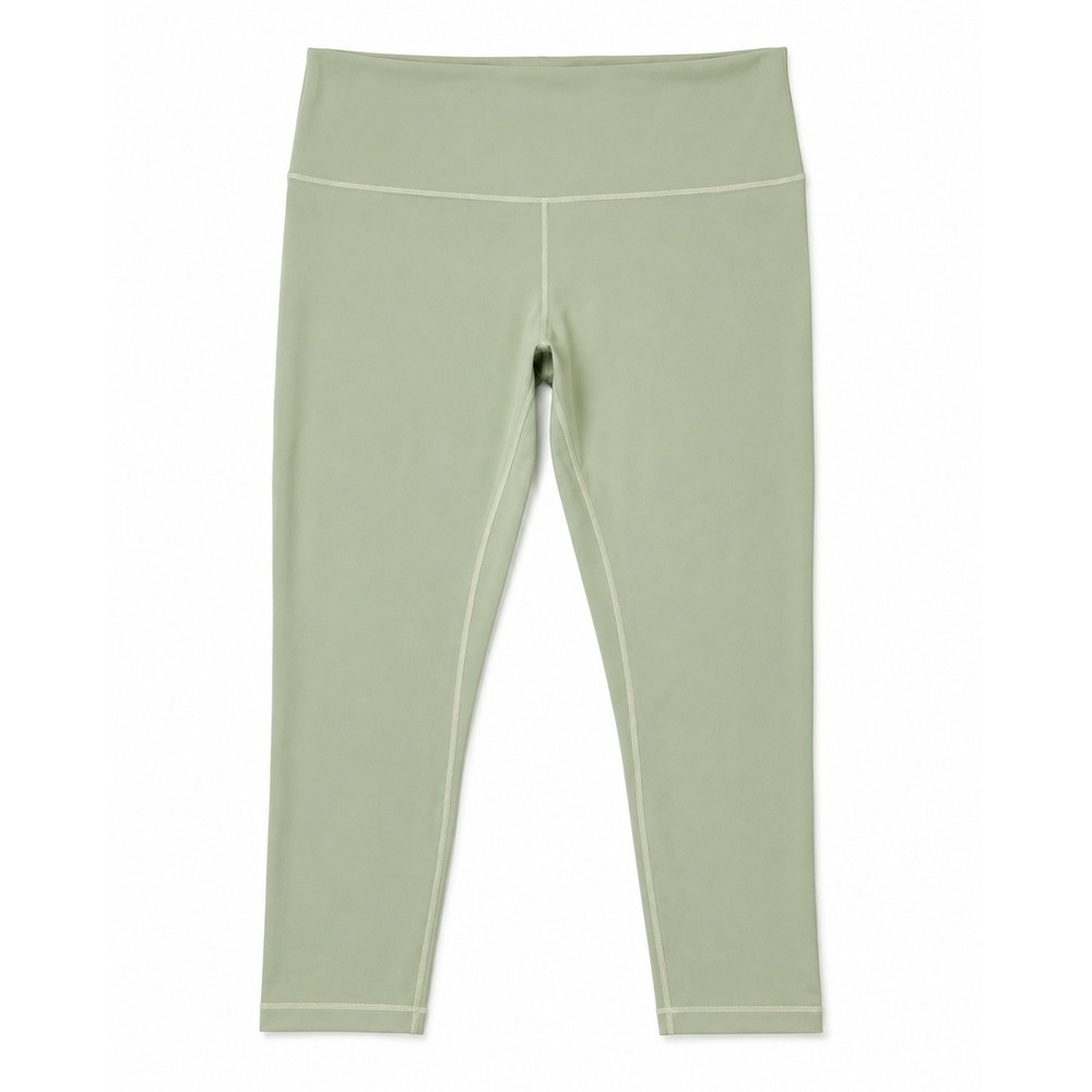 Lululemon Align High-Rise Pant 25" Green Sage Yoga Leggings Women's Size 18
